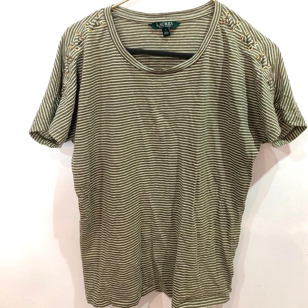 Ralph Lauren green T shirt